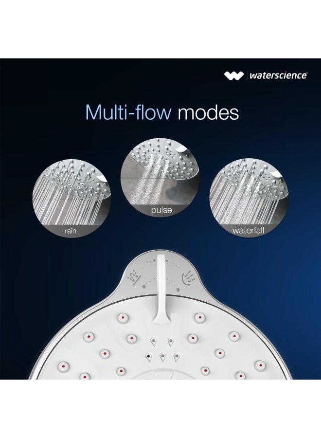 ووتر ساينس فلتر دش متعدد التدفق لإزالة الكلور والماء العسر - Image 2