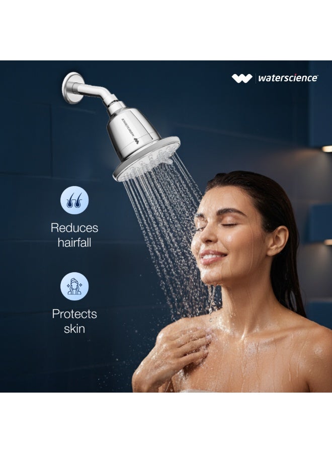 ووتر ساينس فلتر دش متعدد التدفق لإزالة الكلور والماء العسر - Image 4