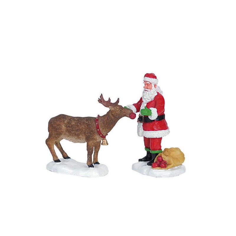 Lemax Christmas Village Reindeer Treats Set of 262226