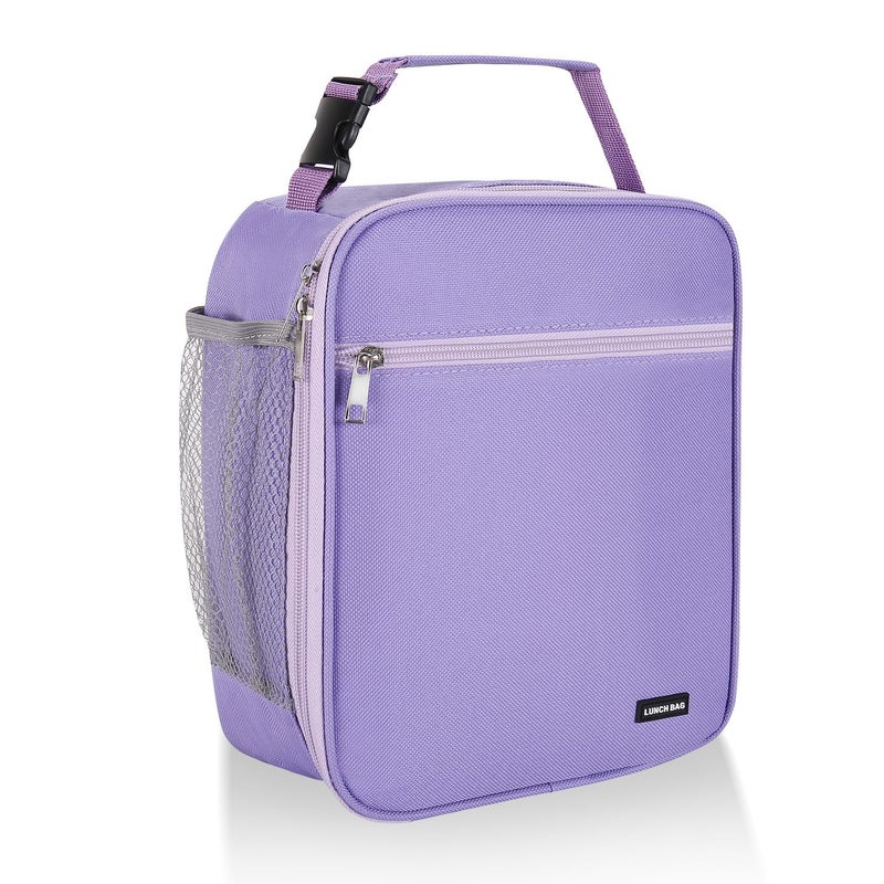 Lovoeo Lunch box Lunch bag for men women Insulated Lunchbox Lunch bags for Work Picnic Travel Purple