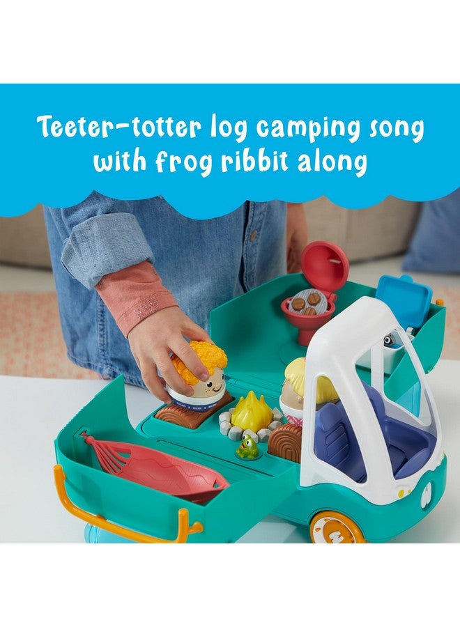 Playskool Weebles My Happy Camper - Weeble Wobble Preschool Toy for Toddlers, Campsite with Lights, Sounds and Song, for Kids Ages 12 Months and Up - Image 5