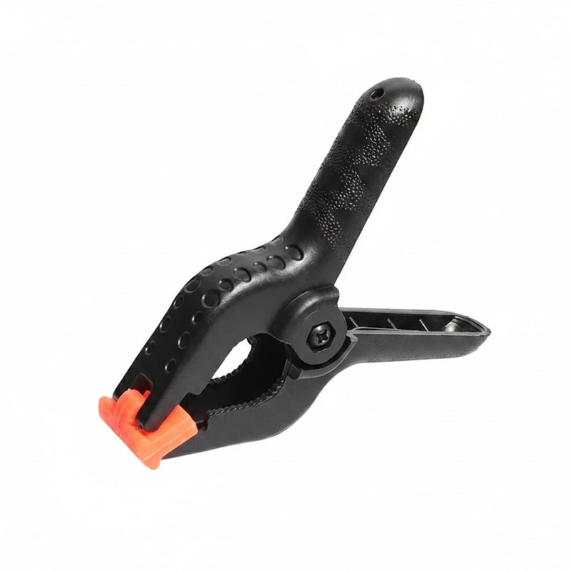 Backdrop Support Clip Spring Loaded Pp Plastic Clamp For Photo Studio Background Stand Secure Grip For Muslin And Green Screen 1 Piece - Image 2