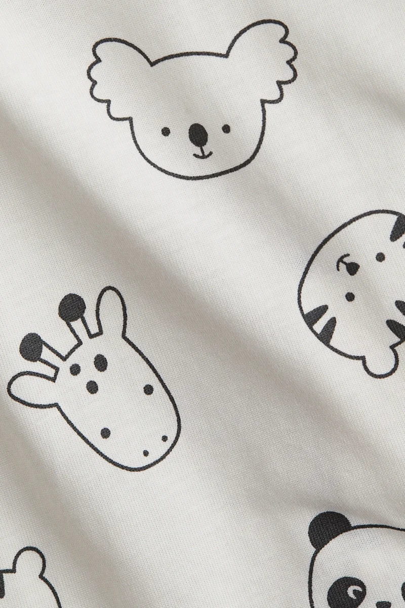 H&M Patterned sleepsuit