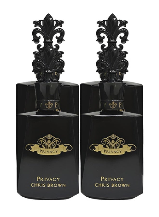 بريفيسي 4 قطع عطر كريس براون للرجال ١٠٠ مل - Image 1
