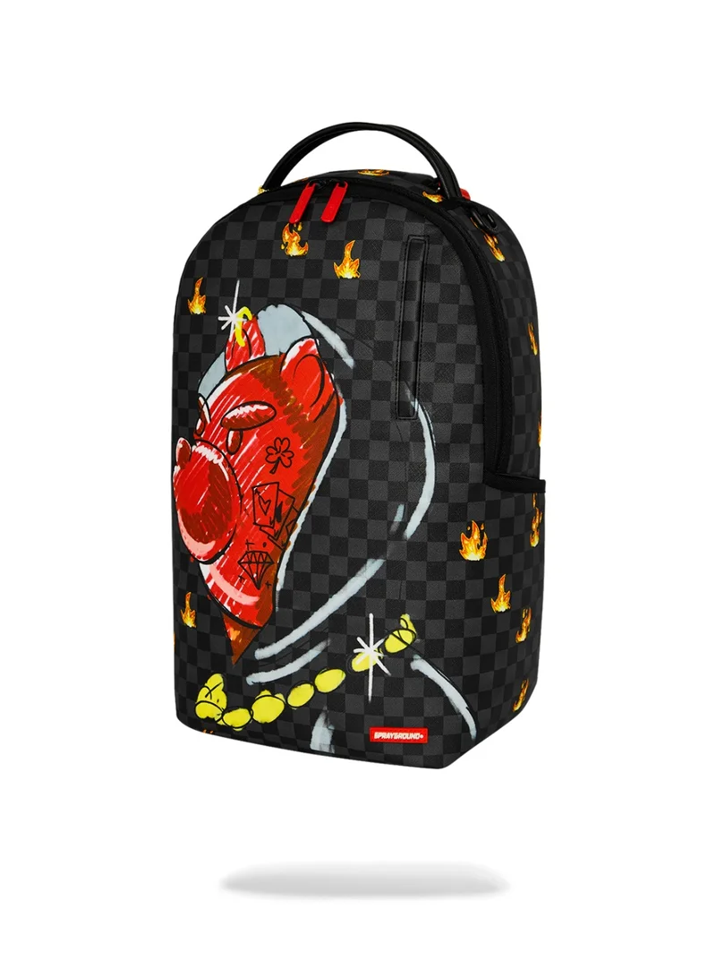 Sprayground  DIABLO SKETCHY HOODIE DLXSV BACKPACK  | Best Price UAE