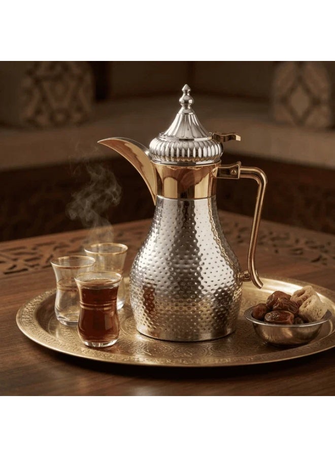 السيف غاليري ترمس، سعة 1 لتر، وعاء داخلي من الستانلس ستيل - فضي - Image 1