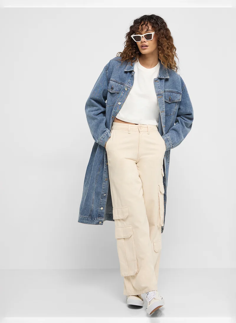Ginger Longline Denim Jacket