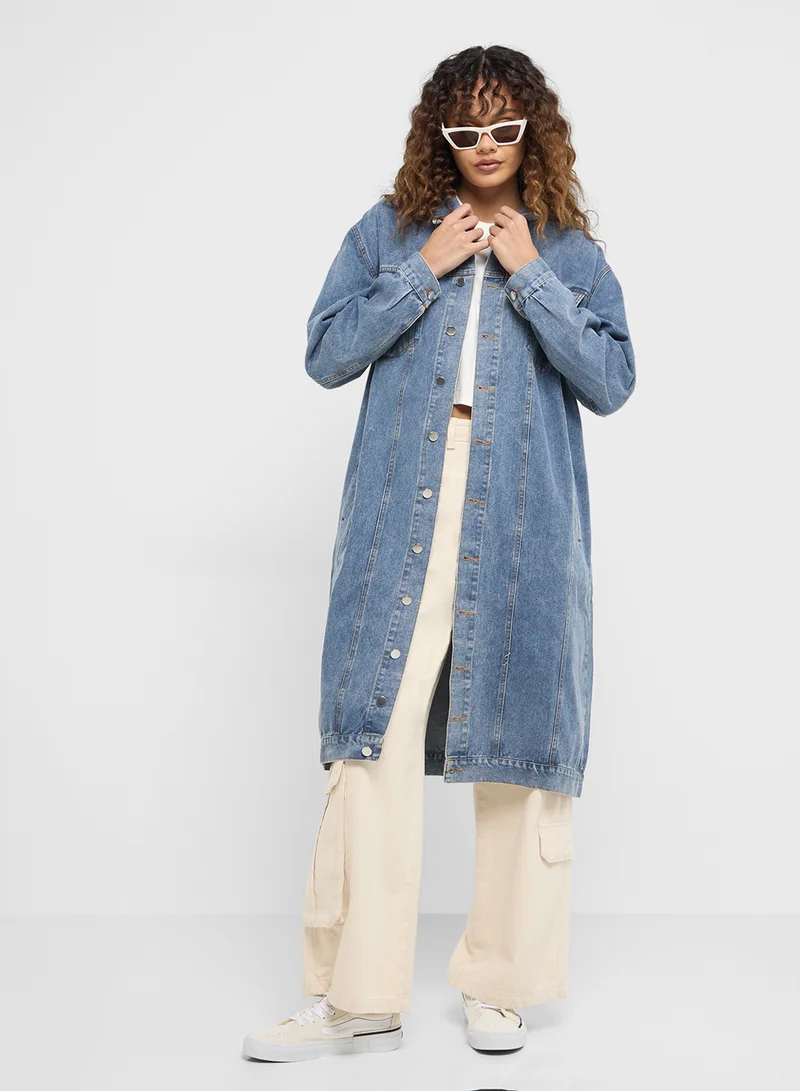 Ginger Longline Denim Jacket
