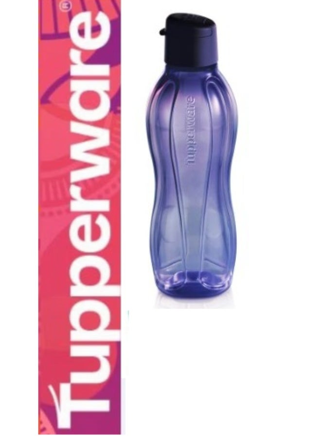 Tupperware Original Reusable - Hydration Fridge Bottle - BPA-Free - Leak Proof - Ideal for Gym, Office, Home Sports, Work & School Fliptop Eco Water Bottle, 750 ML, Image colors (Dark purple, blue, Turquois, Light purple)- set of 4 Piece - Image 5