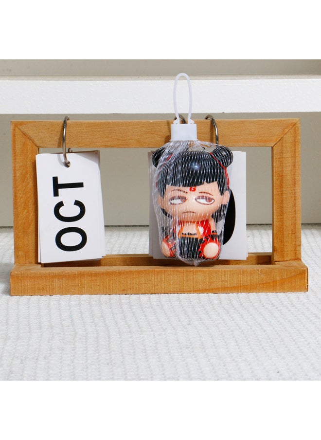 Generic - Nezha Aobi Pinch Music Devil Boy Naohai Pinch Music Nezha 2 Little Eggs Slow Rebound Decompression Toy In Stock-Color:Small Size Nezha Pinch Fun [8cm] - Image 1