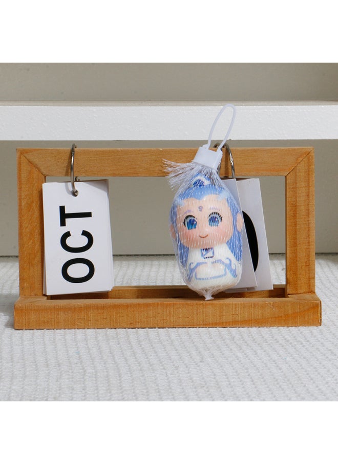 Generic - Nezha Aobi Pinch Music Devil Boy Naohai Pinch Music Nezha 2 Little Eggs Slow Rebound Decompression Toy In Stock-Color:Small Size Nezha Pinch Fun [8cm] - Image 1