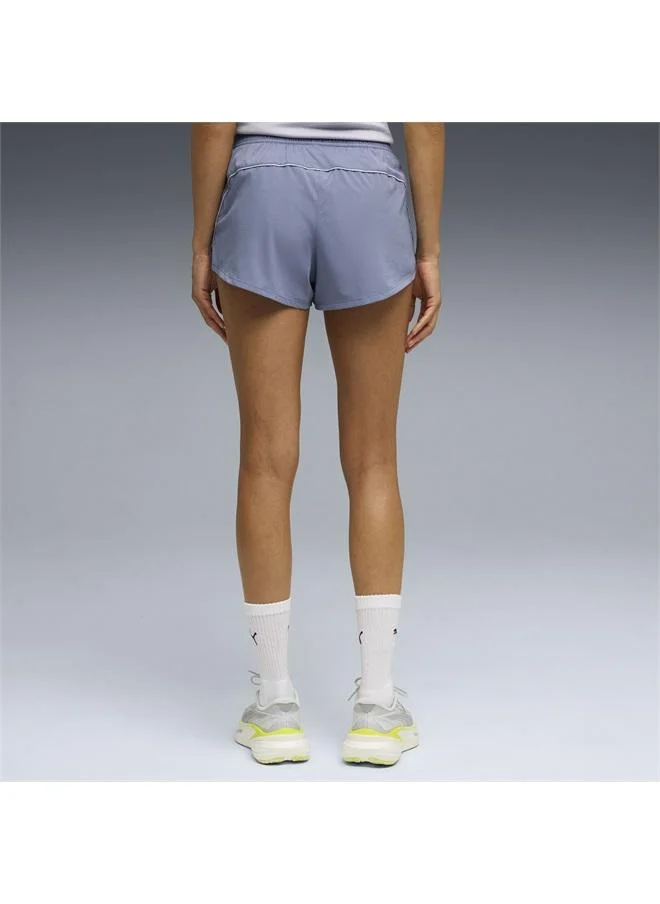 Puma Gray Sky VELOCITY 3" Running Shorts Women for Women | Best Price UAE