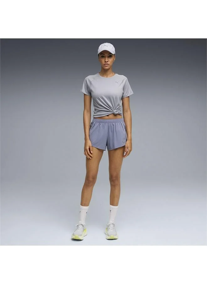 Puma Gray Sky VELOCITY 3" Running Shorts Women for Women | Best Price UAE