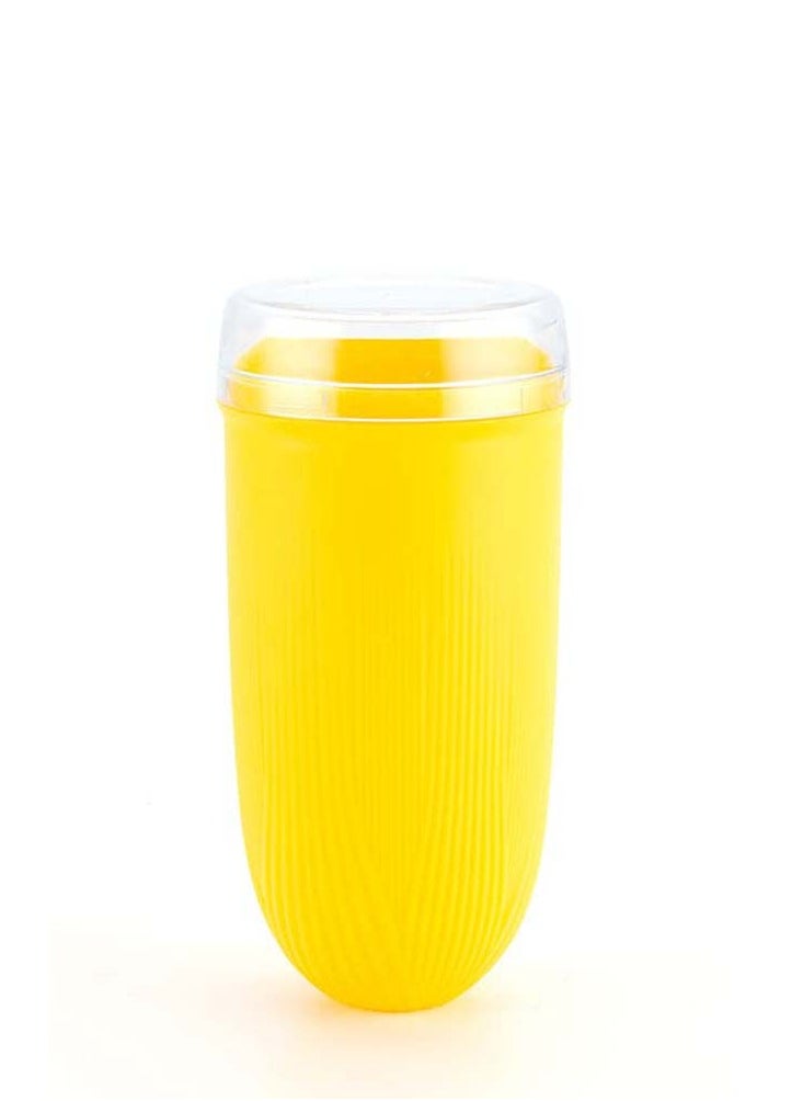 Generic - Set of 5 Reusable Plastic Fruit and Vegetable Storage Containers Ideal for Lemons Tomatoes Grapes Corn and Oranges Organize Fresh Produce - Image 1