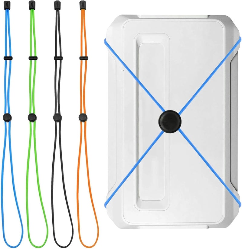 Four Sonar Detector Straps, Elastic, Adjustable Bungee, 8.3-39.4 in, Protective Cover, Multicolor - Image 4