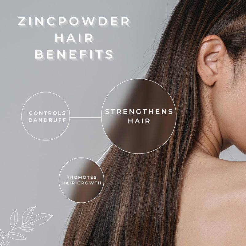 Herbs Botanica Zinc Oxide Powder Non-Nano, Pharmaceutical Grade for Skin Protection, Healing, Baby Diaper Rash Cream, Sunscreen, Acne Care, DIY Cosmetics & Creams, 8 oz / 227 gm - Image 3