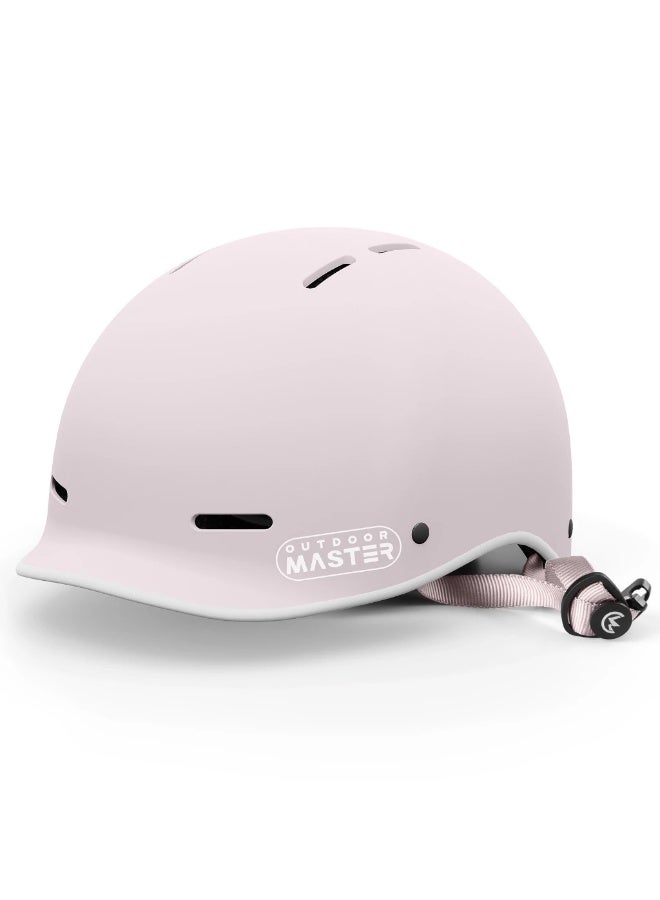OutdoorMaster Outdoor Master Beetles Urban Pale Grey/Pink Helmet L - Image 1