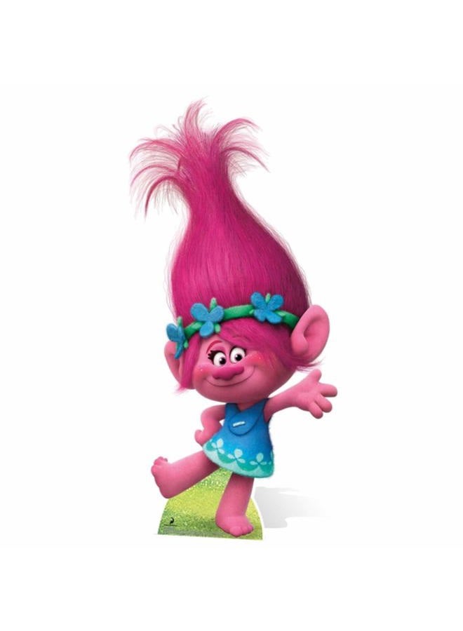 Star Cutouts, Trolls Poppy, Cardboard Cutout Standup, Movie-Themed Life-Size Stand-In - 37" x 19" - Image 5