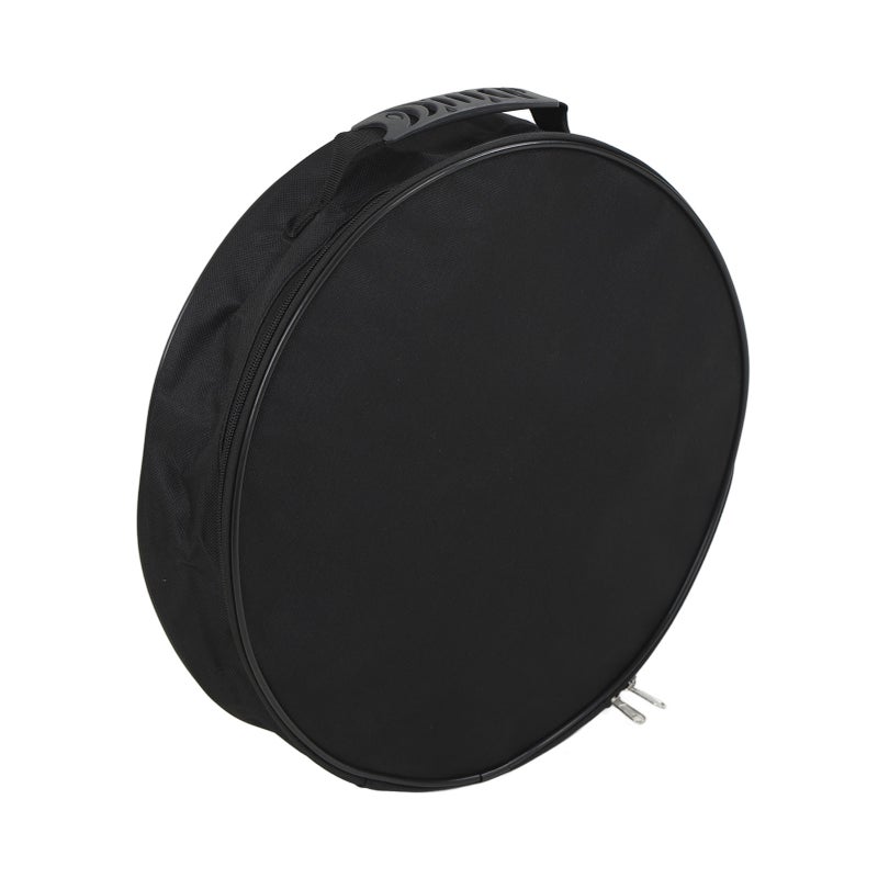 EV Cable Bag Round 14.6in Diameter Waterproof Flame Retardant Jumper Cable Storage Bag for RV Sewer Pipe Extension Cables - Image 3
