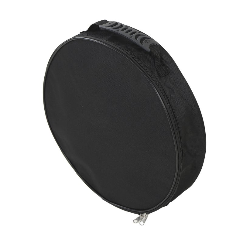 EV Cable Bag Round 14.6in Diameter Waterproof Flame Retardant Jumper Cable Storage Bag for RV Sewer Pipe Extension Cables - Image 4