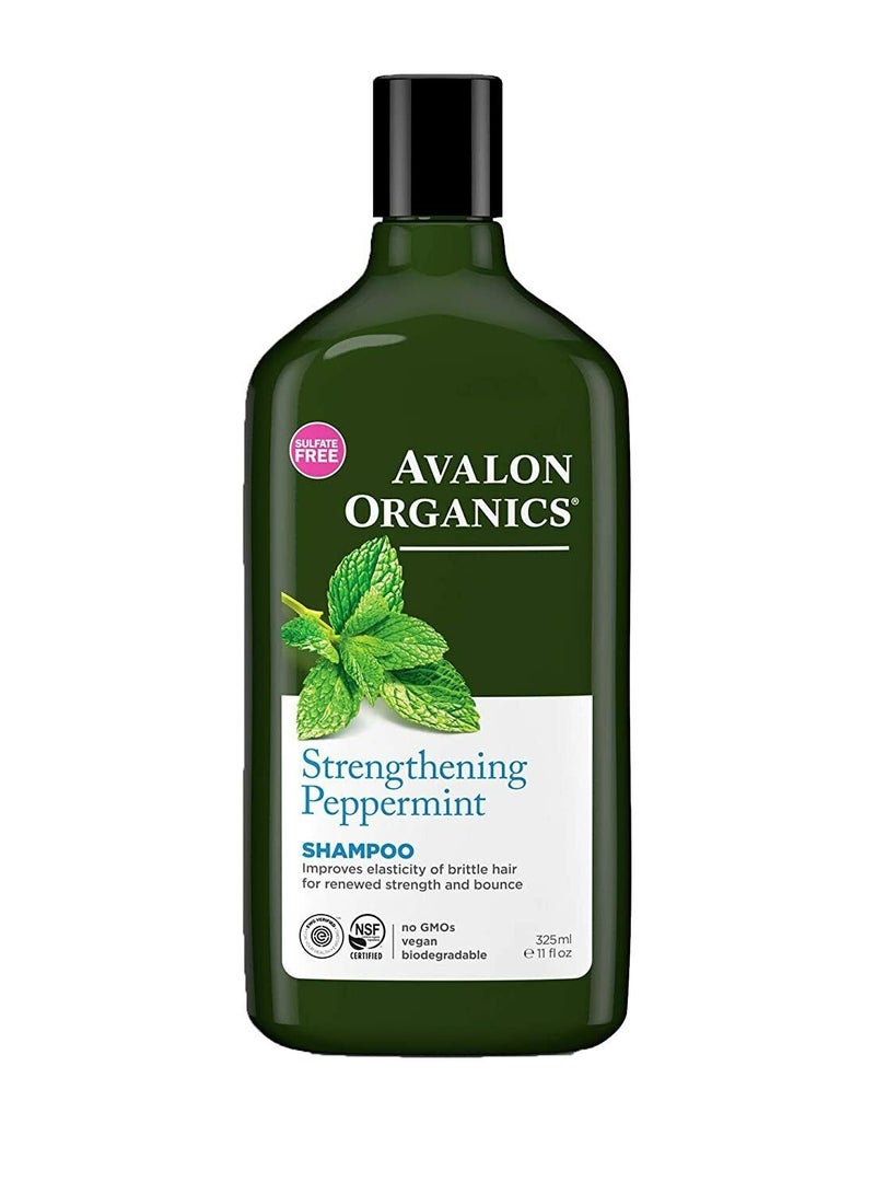 Avalon Organics Mint Fortifying Shampoo 11 fl oz 325 ml