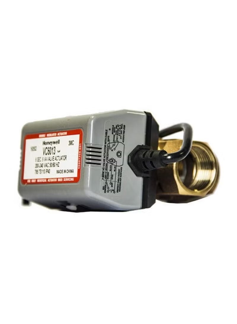 Honeywell Actuator Valve 2-Way 1/2" inch Honeywell 6Sec 6VA Electric VC with Cable for Chiller Water AC Systems, VA6013 FCU ON/OFF Balanced 220VAC - Image 3