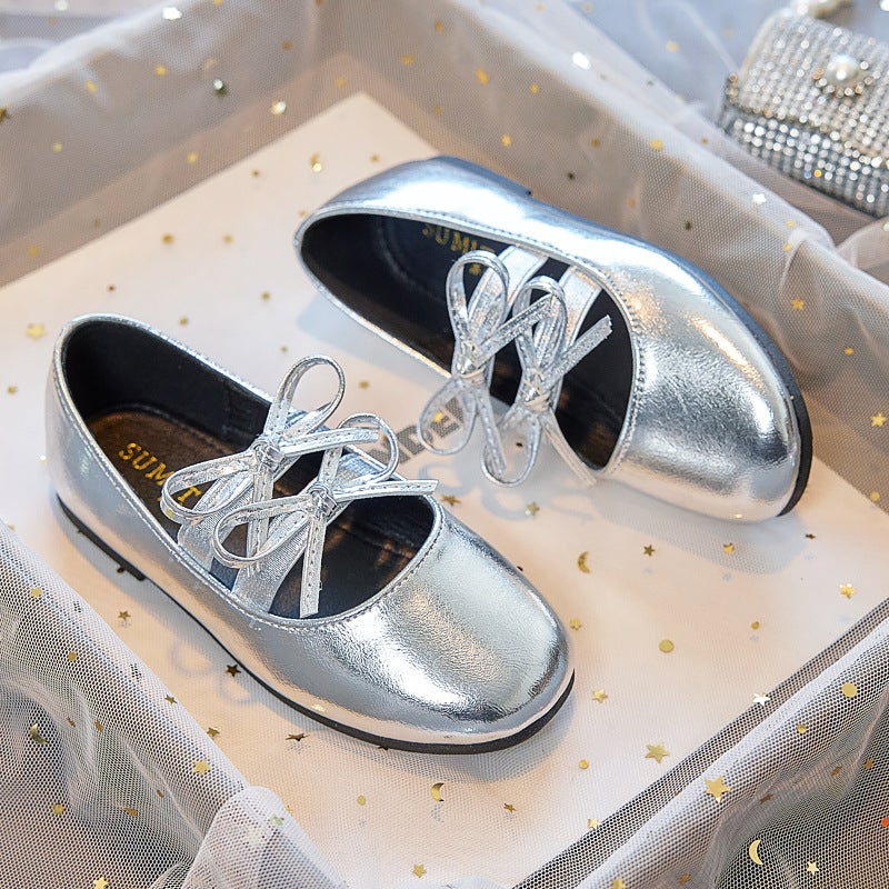 Girls'' Leather Shoes 2026 Spring and Autumn New Ballet Shoes Children''s Single Shoes Mary Jane Shoes Princess Leather Shoes for Girls - Image 3