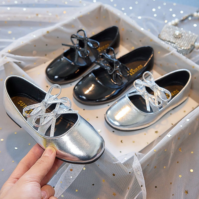 Girls'' Leather Shoes 2026 Spring and Autumn New Ballet Shoes Children''s Single Shoes Mary Jane Shoes Princess Leather Shoes for Girls - Image 2