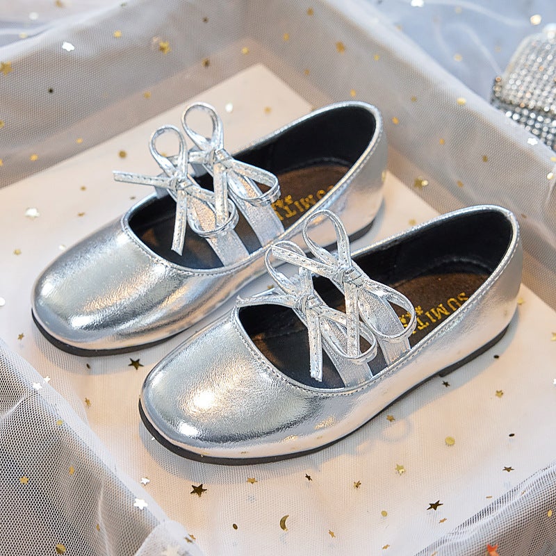 Girls'' Leather Shoes 2026 Spring and Autumn New Ballet Shoes Children''s Single Shoes Mary Jane Shoes Princess Leather Shoes for Girls - Image 4