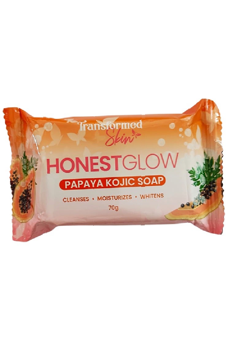 Honest Glow Papaya Kojic Soap 70g