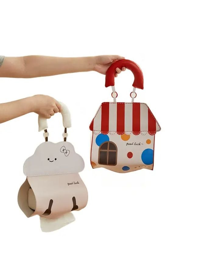 Apple Pattern Tissue Box Holder Modern Minimalist for Car Living Room Bathroom - Image 4