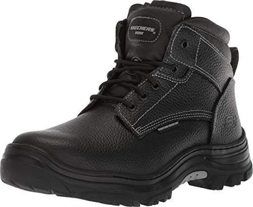 Skechers Men's Burgin-Tarlac Industrial Boot, Black, 10.5 - Image 5