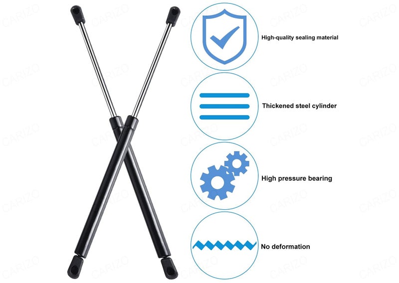 Autovea ® Superlift Rear Boot Struts | Dicky-Diggi-Dikki Shocker | Gas Spring | Lift Support | Door Balancer Compatible with Maruti Suzuki Swift (Type-5) 2018-2022 - Pack of 2 - Image 3