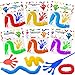 VKTEN 28Pack Valentines Day Cards with Fidget Pop Tubes Sticky Hands Preassembled Kids Classroom Exchange Gifts Fun Party Favors Toddler Treats - Image 2