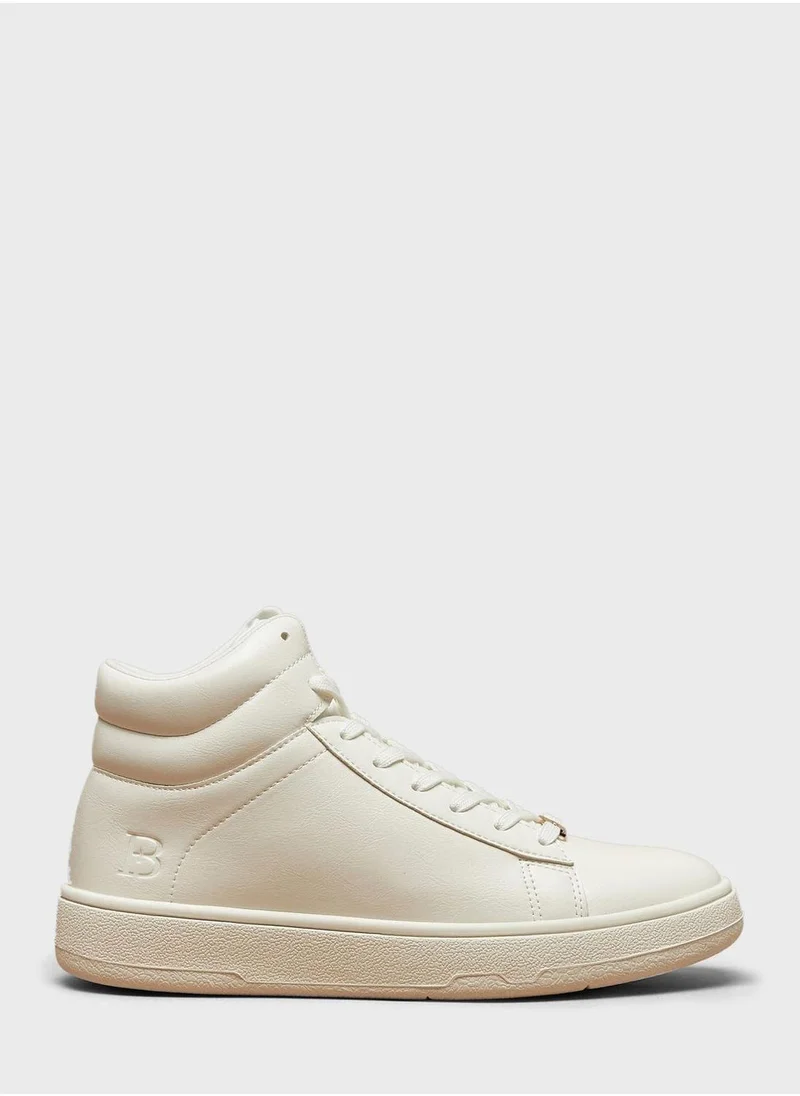 شو اكسبرس Lace Up High Top Sneakers