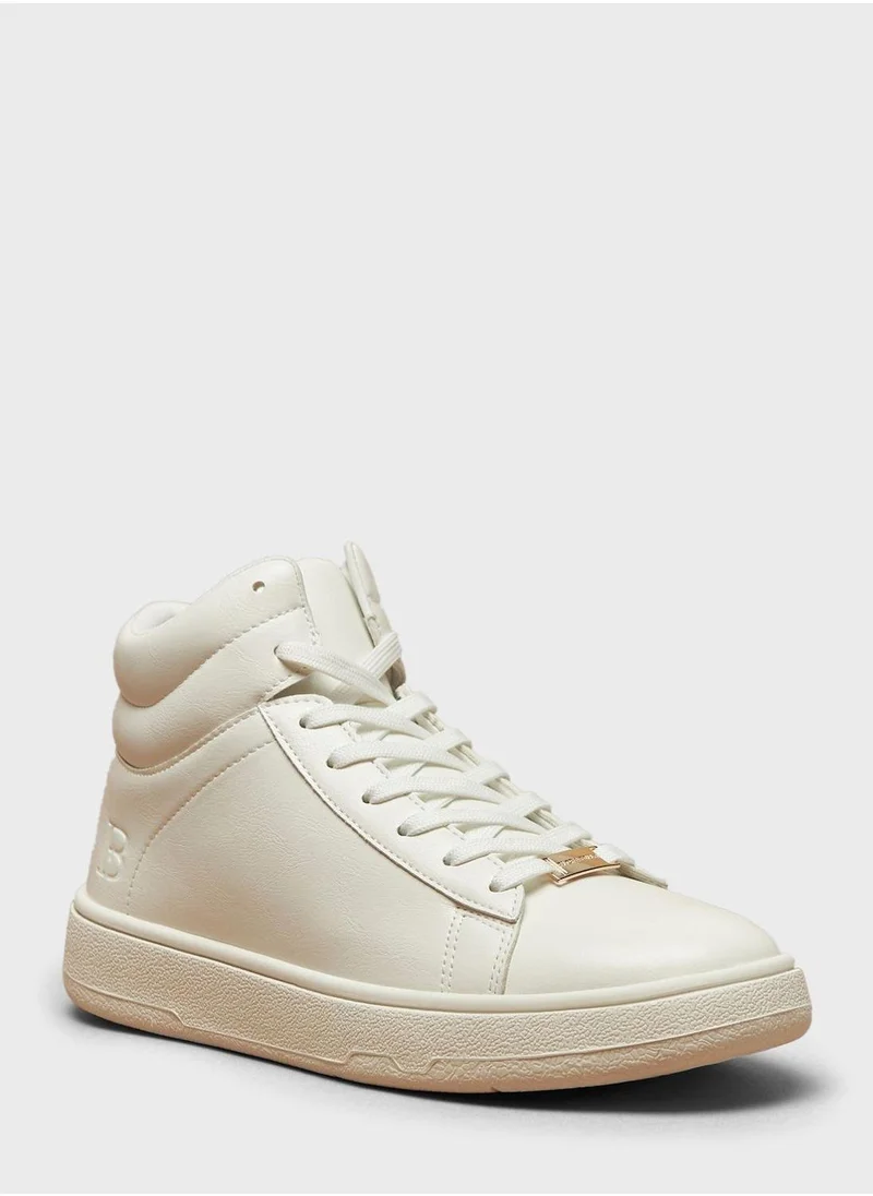 شو اكسبرس Lace Up High Top Sneakers