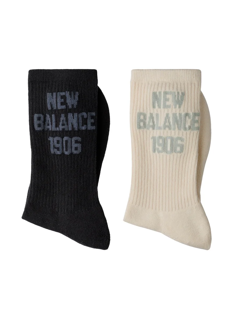 نيو بالانس 2 Pack 1906 Midcalf Socks