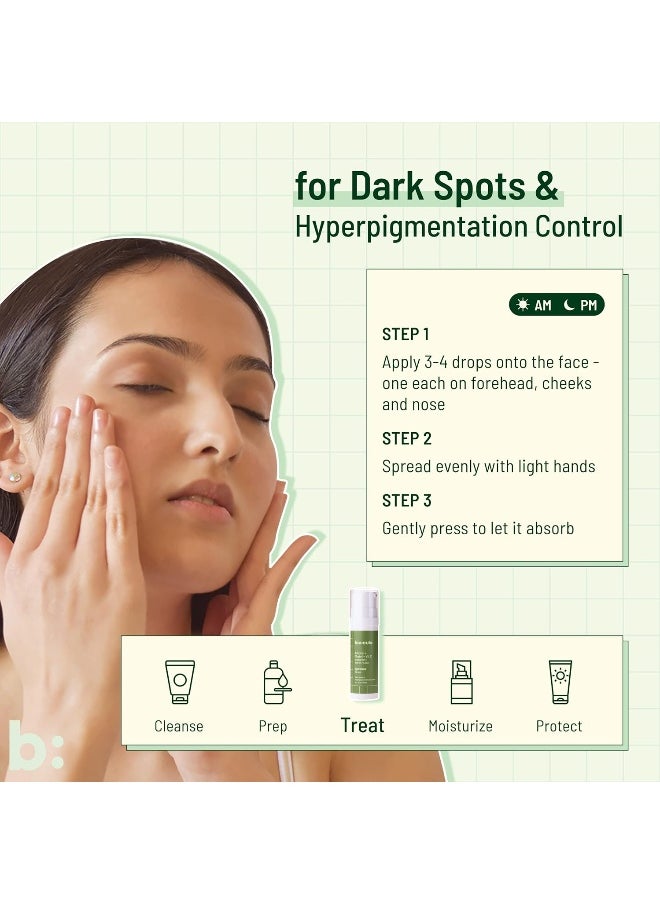 Biocule Spotless Vitamin C Face Serum, Arbutin, Phytol And Vitamin C From Bearberry All Skin Types  - Image 5