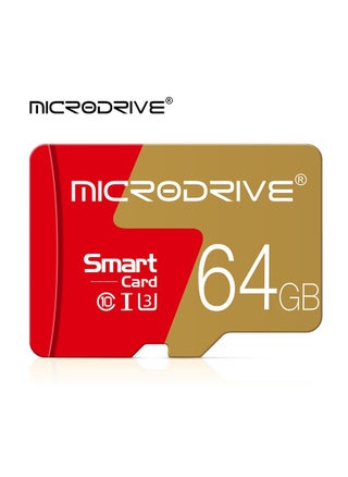 بطاقة Ultra MicroSDXC سعة 64 جيجابايت، بطاقة ذاكرة A1، U3، C3، C10، V30، 4K، UHS-I بسرعة تصل إلى 100/60 ميجابايت/ثانية (R/W)، بطاقة MicroSD للهواتف المحمولة وكاميرات الفيديو ومسجلات السيارات وأجهزة المراقبة والأجهزة اللوحية وغيرها مع قارئ البطاقة - pzsku/ZB6034012845666867176Z/45/1746686966/072f3000-35e9-4f27-893a-483fabe2d96f