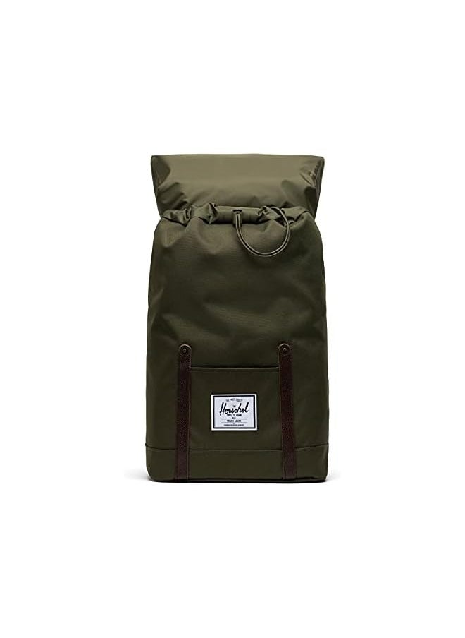 Herschel Retreat Backpack, Ivy Green/Chicory Coffee, Classic 19.5L, Retreat Backpack, One Size  - Image 3