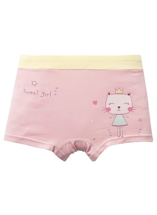 Core Pretty Girls Cotton Underwear Soft Boy Shorts Kids Boxer Briefs Panties(Pack of 5), Sweetgirl, 2-4 years - Image 5
