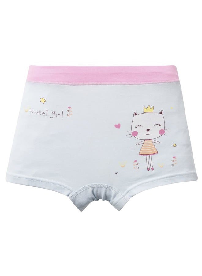 Core Pretty Girls Cotton Underwear Soft Boy Shorts Kids Boxer Briefs Panties(Pack of 5), Sweetgirl, 2-4 years - Image 4