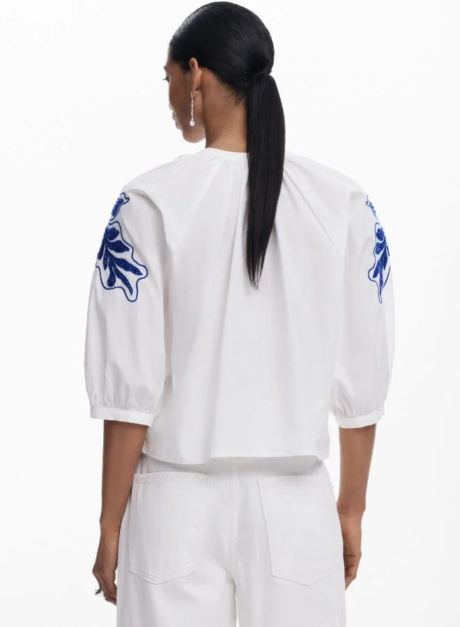 DESIGUAL Peasant Blouse