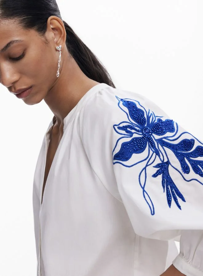 DESIGUAL Peasant Blouse