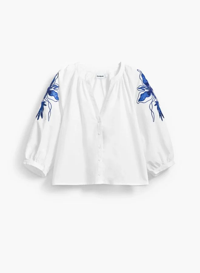 DESIGUAL Peasant Blouse