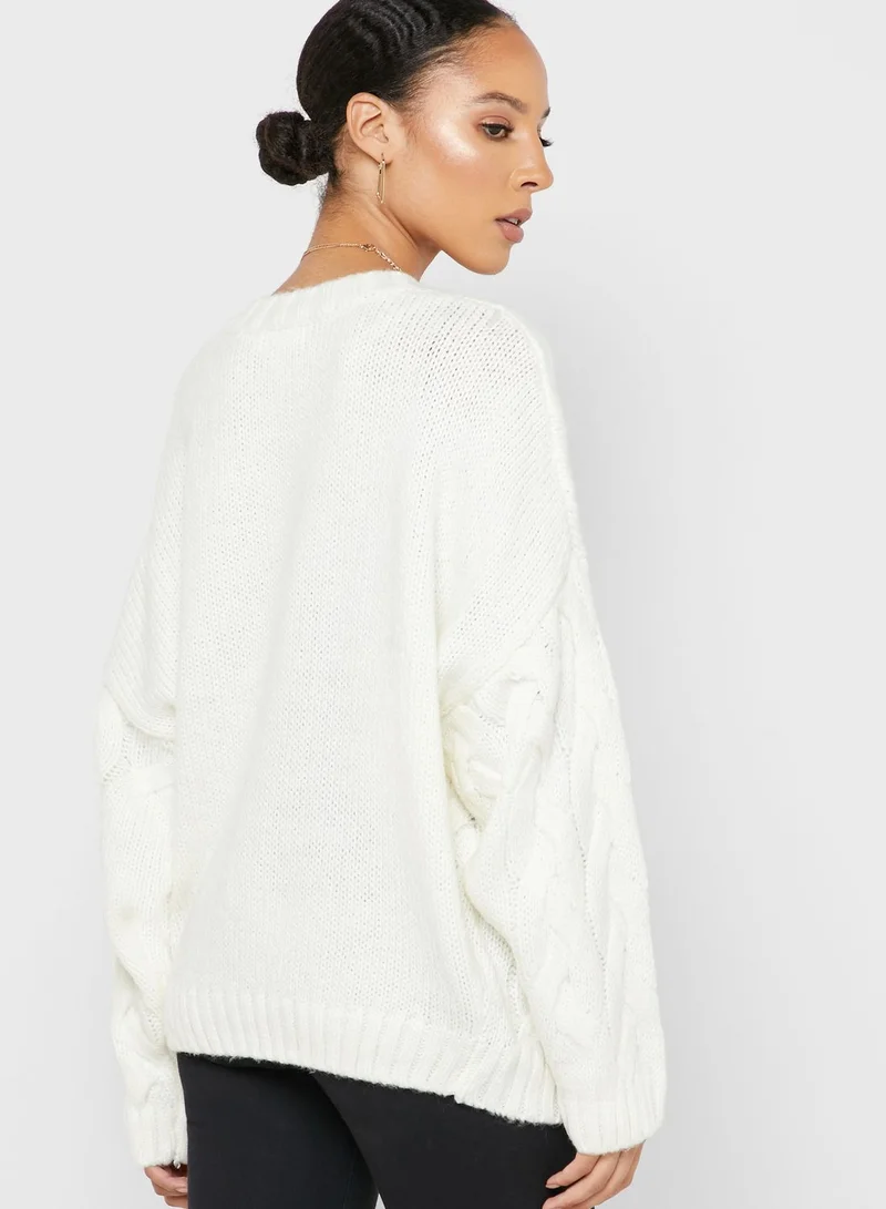 Missguided Button Down Cardigan