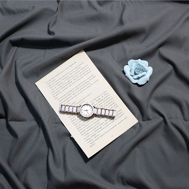 Ins Style Po Background Cloth Internet Celebrity Live Broadcast Background Props White Pure Color Hanging Cloth Background Cloth Pography Background Cloth - Image 1