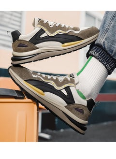 KUYING New Fashion Trend Men's Board Shoes Gradient Low Top Sports Shoes  - Image 2