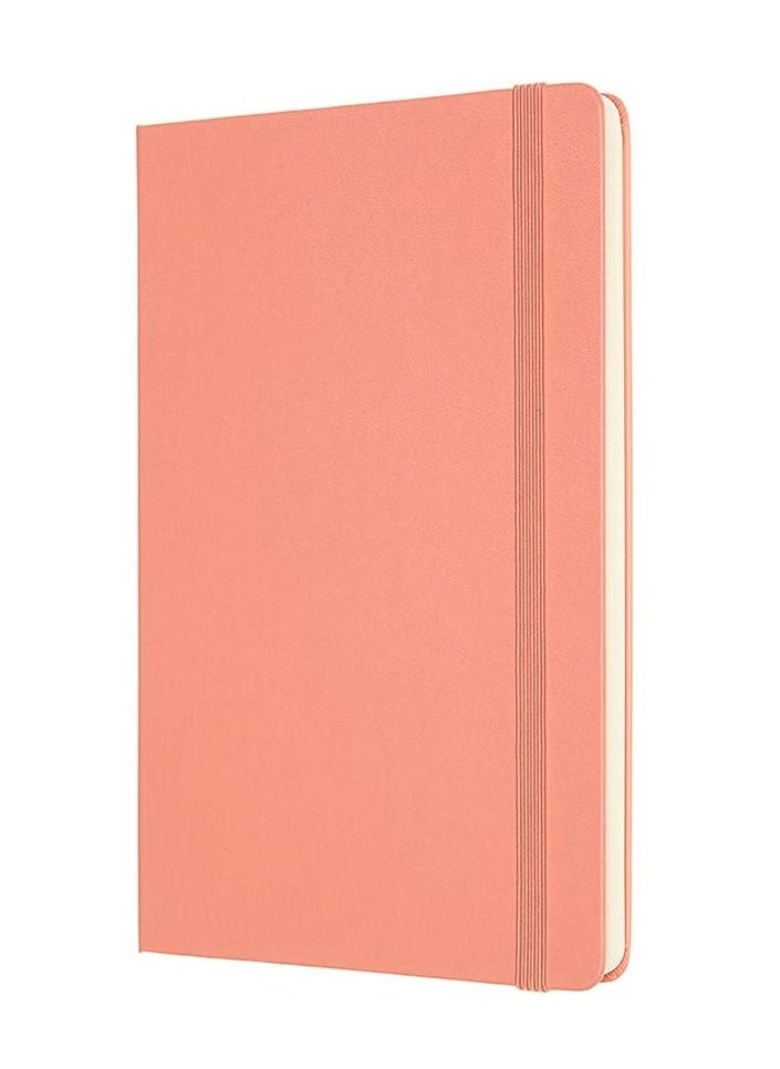 MOLESKINE - A5 Size Art Bullet Notebook With Dotted Lines 160 Pages Coral Pink Cover - Image 1