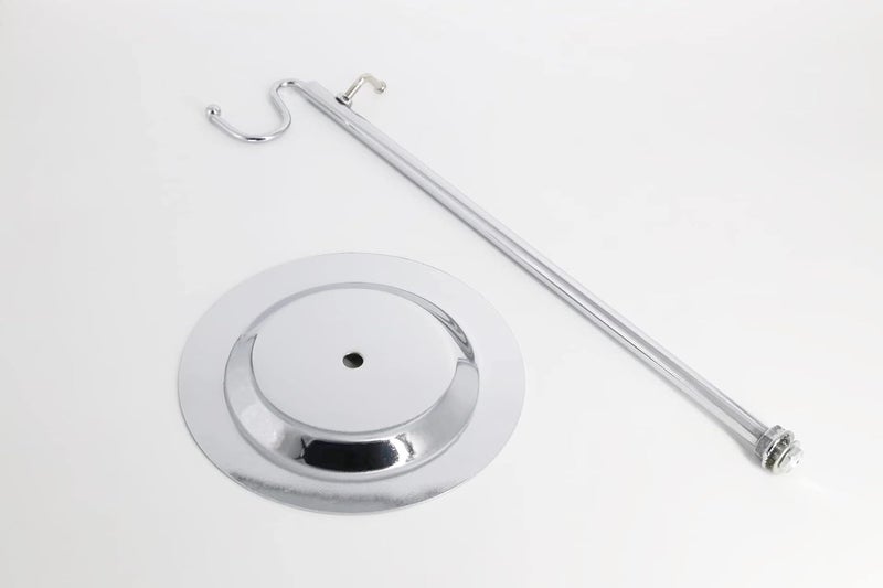 RY DISPLAY Single Hook Adjustable Chrome Countertop Handbag Display Stand Hanger for Purses, Hanging Forms, Accessories - Image 4